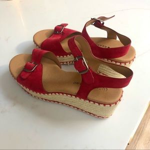 Lucky Brand Wedge Sandals